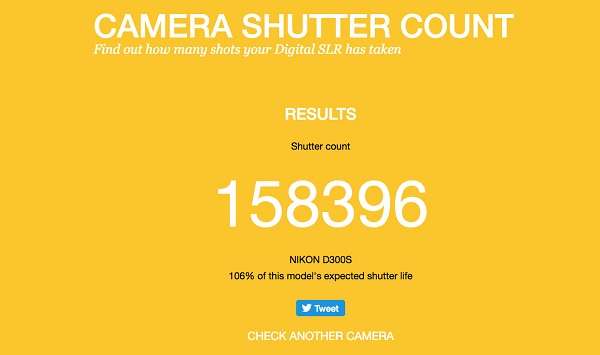 Aplikasi Cek Shutter Count Canon